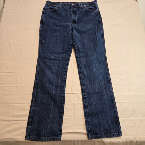 Wrangler Jeans Black Label Silver Edition Men's 38x34 100% cotton - Picture 1 of 10